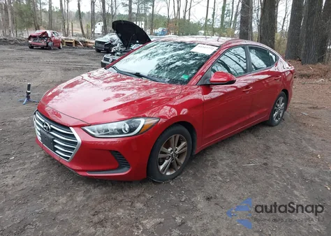 2017 Hyundai Elantra Se из США, поврежденный, VIN 5NPD84LF1HH176037